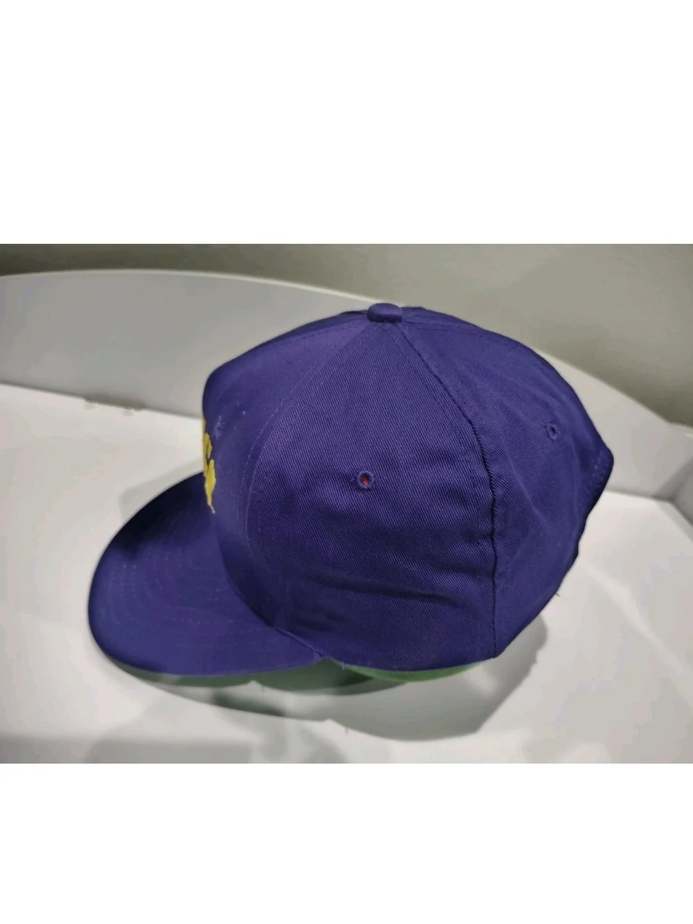 Vintage Minnesota Vikings Hat snapback purple yellow NFL Cap AJD 90s Cap
